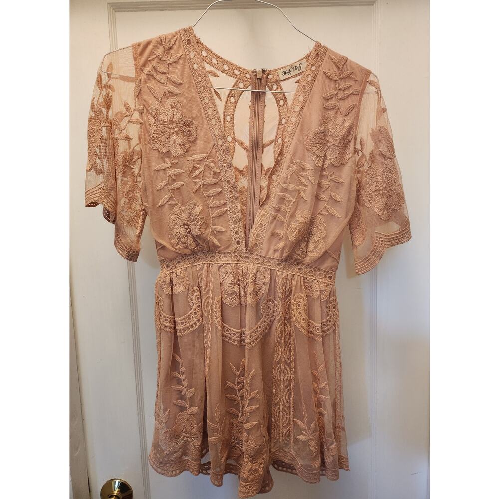 Hoity Toity, honey punch pants, size Small